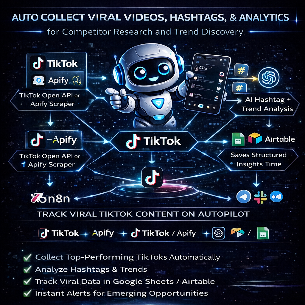 TikTok Scraper Automation (n8n)