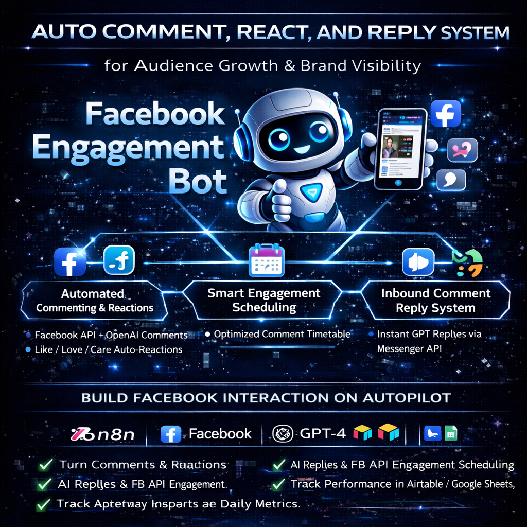 Facebook Engagement Bot Automation (n8n)