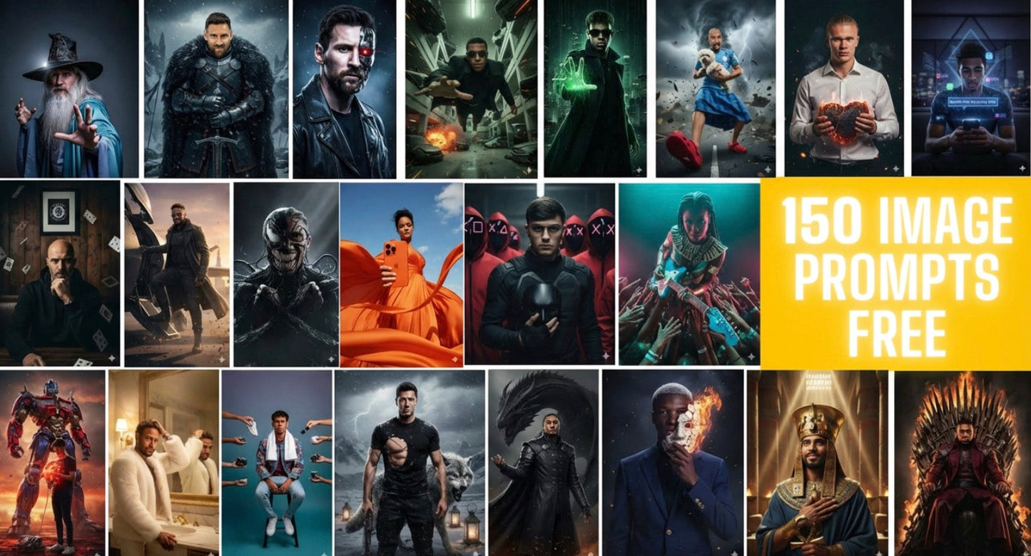 Steal My 400+ High-Performing AI Image Prompts - FREE!