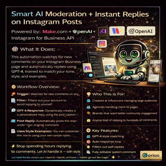 IG Comment Reply Bot – Instantly Reply to Comments Using GPT-5