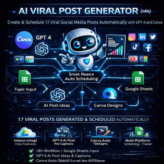 AI Viral Post Generator (n8n)