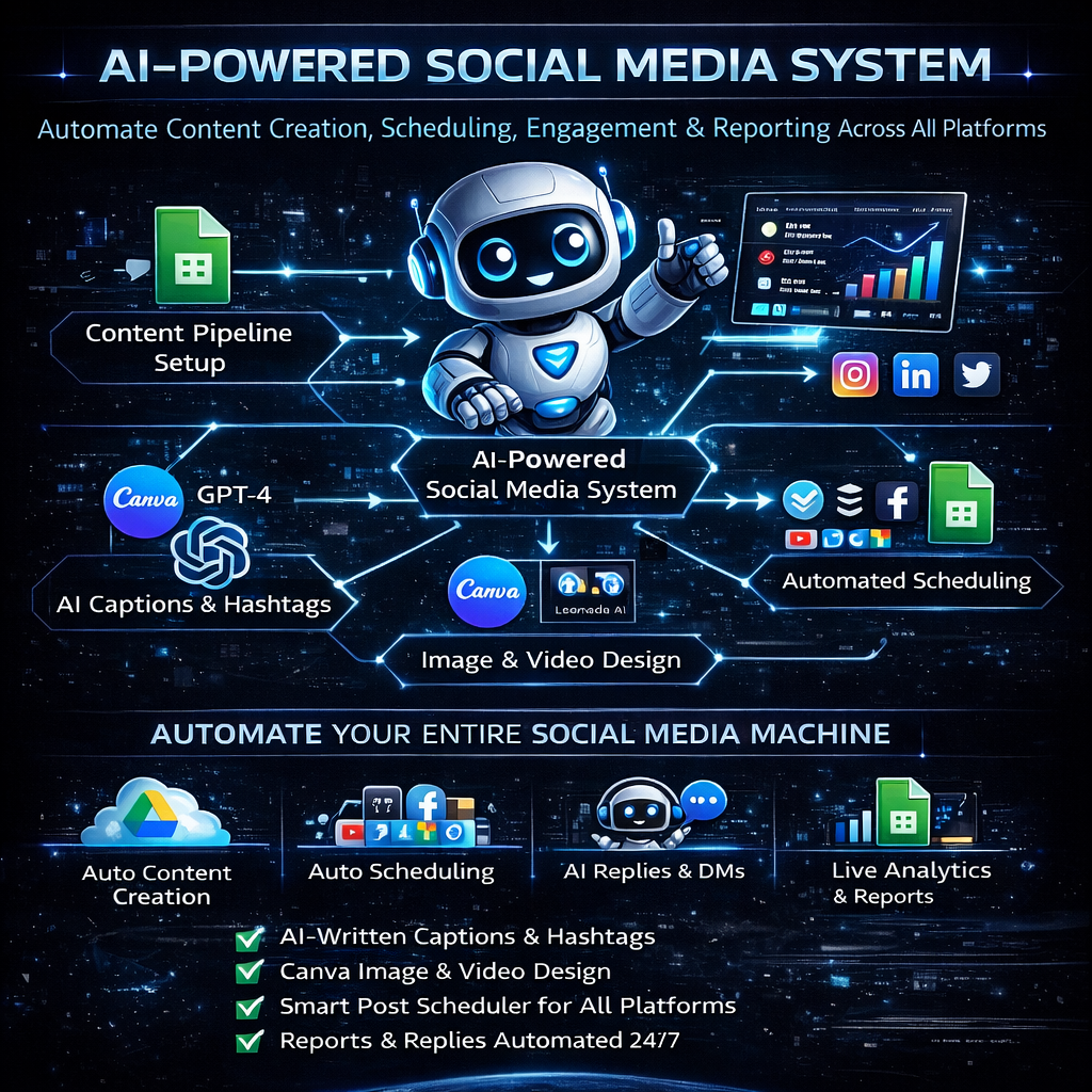 AI Social Media Management System (n8n)