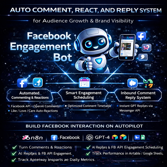 Facebook Engagement Bot Automation (n8n)