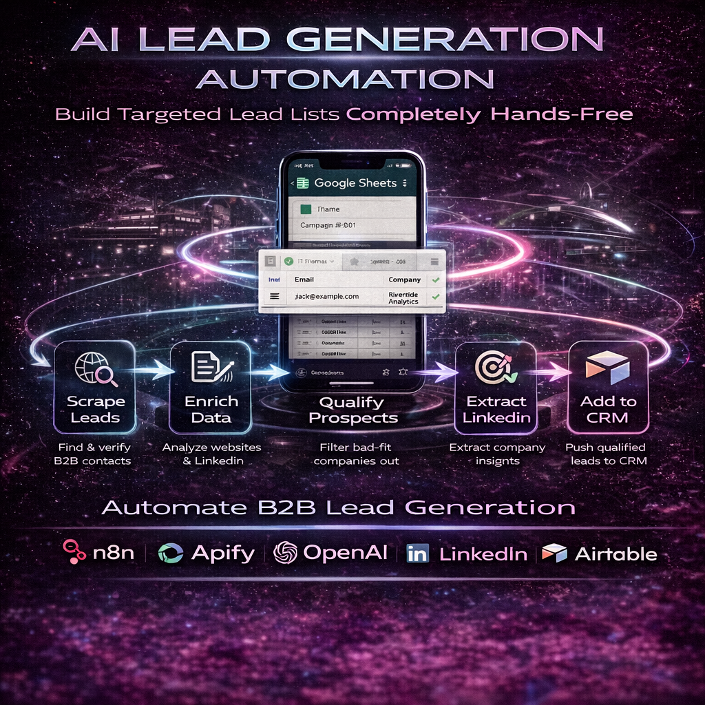 Turn Leads Into Qualified Sales Opportunities Automatically (n8n)