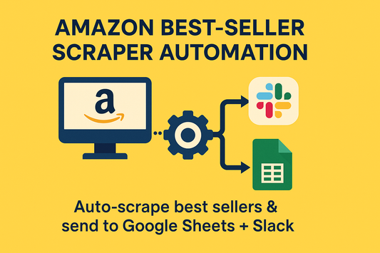 Amazon Best-Seller Scraper Automation (Bright Data + n8n + Google Sheets)